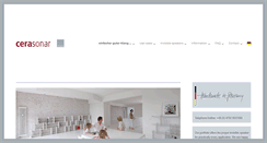 Desktop Screenshot of cerasonar.com